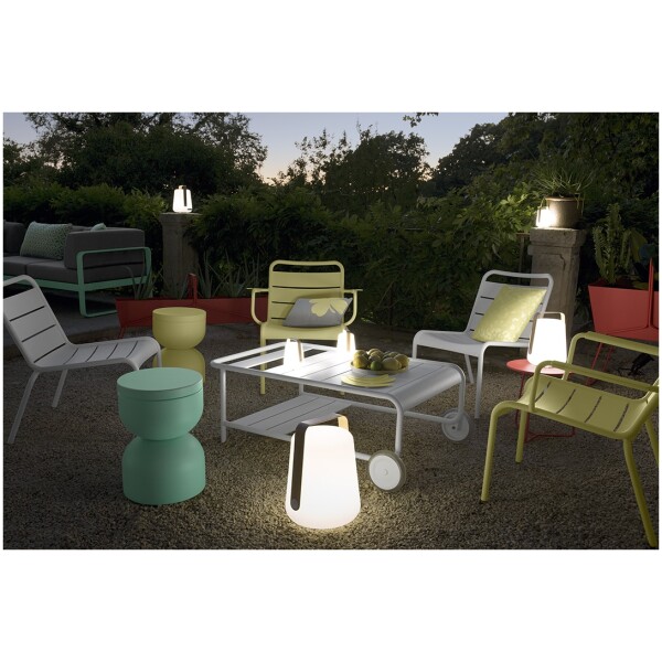 Fermob Luxembourg Low table with casters Lavt bord med hjul - Image 5