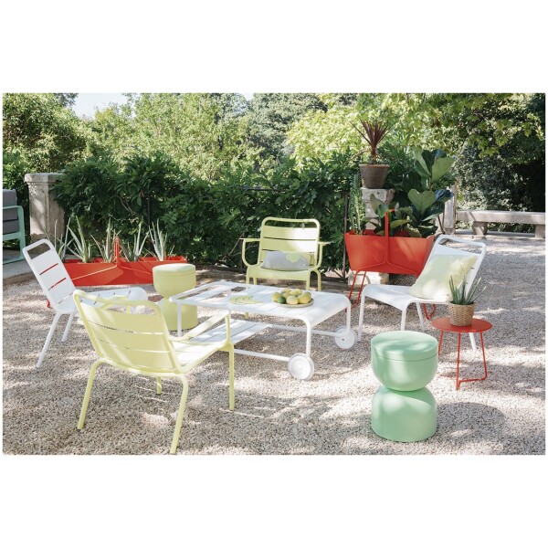 Fermob Luxembourg Low table with casters Lavt bord med hjul - Image 7