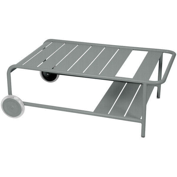 Fermob Luxembourg Low table with casters Lavt bord med hjul